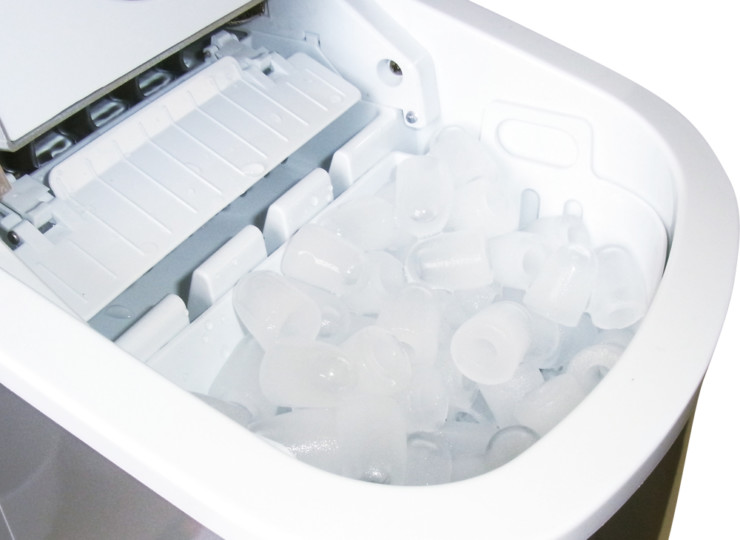  高速製氷機 家庭用 小型 SR-HIM01-SV 6分 高速製氷器 自動製氷機 アイスメーカー キャップ型 スコップ付き 家庭用製氷機 自動製氷器 - 14